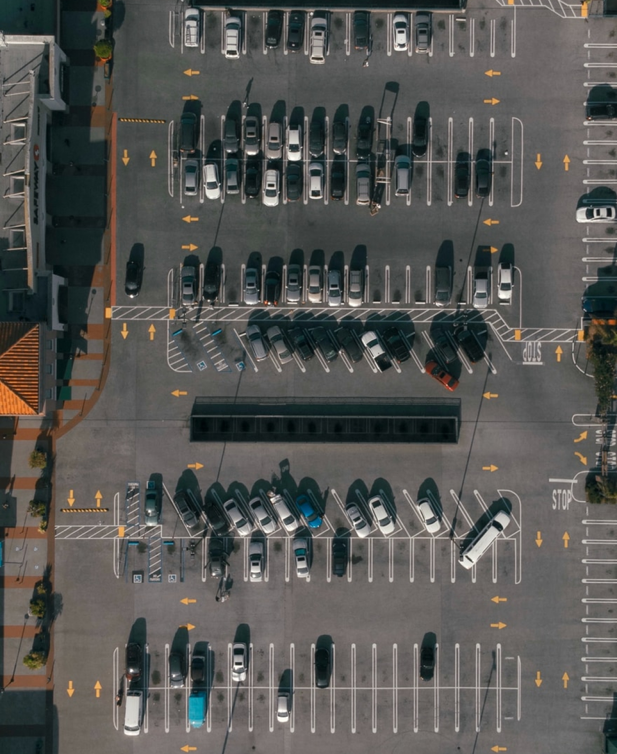 Finished concrete flatwork — Parking Lot Experts
